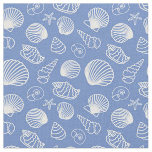 Sassy Seashell Pattern Stof