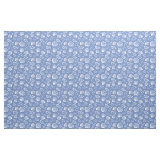 Sassy Seashell Pattern Stof (Fat Quarter)