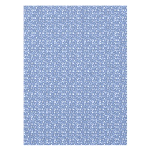 Sassy Seashell Pattern Tafelkleed (Voorkant)