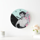 Sassy Secretary Wall Clock Grote Klok (Huis)