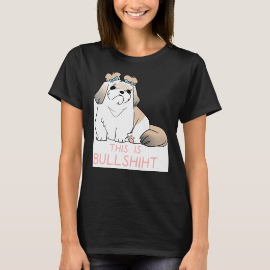 Sassy Shih Tzu T-shirt (Voorkant)