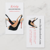 Sassy Shoes Visitekaartje (Voorkant / Achterkant)
