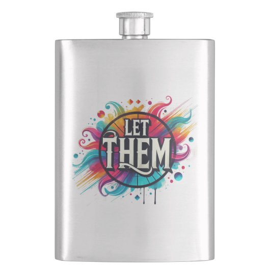 Sassy sinds de geboorte Sassy slimme mond grappige Flacon (Voorkant)