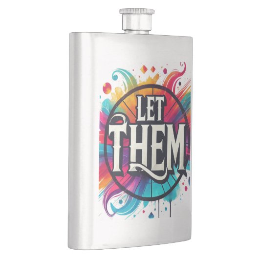 Sassy sinds de geboorte Sassy slimme mond grappige Flacon (Rechts)