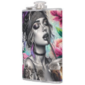 Sassy sinds de geboorte Sassy slimme mond grappige Heupfles (Links)