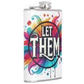 Sassy sinds de geboorte Sassy slimme mond grappige Heupfles (Rechts)