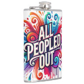 Sassy sinds de geboorte Sassy slimme mond grappige Heupfles (Rechts)