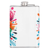 Sassy sinds de geboorte Sassy slimme mond grappige Heupfles (Achterkant)