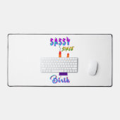 Sassy sinds geboorte bureaumat (Keyboard & Muis)