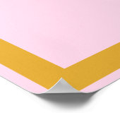 Sassy sinds geboorte Humoureuze grappigheidshoudin Poster (Hoek)