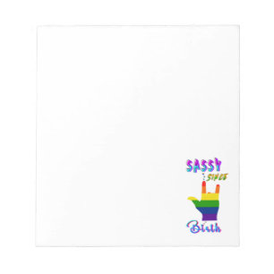 Sassy sinds geboorte notitieblok