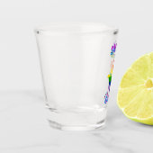 Sassy sinds geboorte shot glas (Links)
