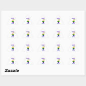 Sassy sinds geboorte sticker (Vel)