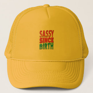 Sassy sinds geboorte trucker pet