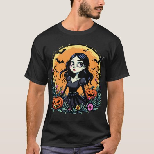 Sassy Skeleton Sips" T-shirt (Voorkant)