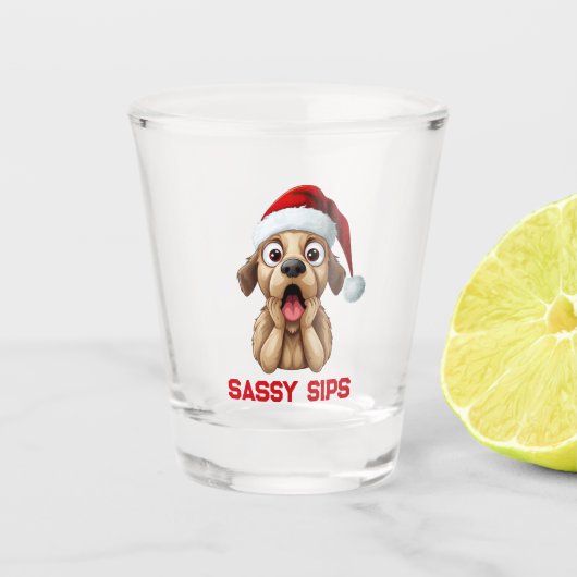 Sassy slokjes shot glas (Voorkant)