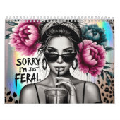Sassy smart mouth vrouwen sarcastisch dames sarcas kalender (Hoes)
