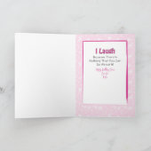 Sassy Snarky Daughter Funny Gezegde Fun Verjaardag Kaart (Binnen)