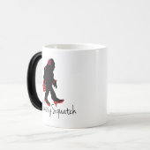 Sassy Squatch, Bigfoot Sasquatch Morphing Mok (Voorkant links)