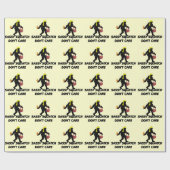 Sassy Squatch maakt het echt niet uit Cadeaupapier (Vlak)