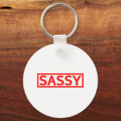 Sassy Stamp Sleutelhanger (Voorkant)