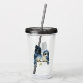 Sassy Steller's Jay Acryl Drinkbeker (Achterkant)