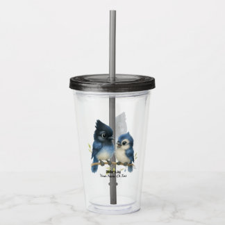 Sassy Steller's Jay Acryl Drinkbeker