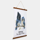 Sassy Steller's Jay Hangend Wandkleed (Gebogen)