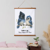 Sassy Steller's Jay Hangend Wandkleed (Slaapkamer)
