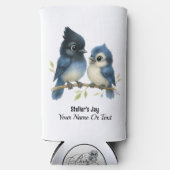 Sassy Steller's Jay Seltzer Blikjeskoeler (Voorkant)