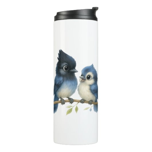 Sassy Steller's Jay Thermosbeker (Gedraaid links)