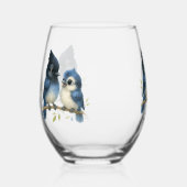 Sassy Steller's Jay Wijnglas Zonder Voet (Rechts)