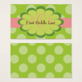 Sassy Stippen Gepersonaliseerde Gift Enclosure Kaa Visitekaartjes (Voorkant /achterkant)