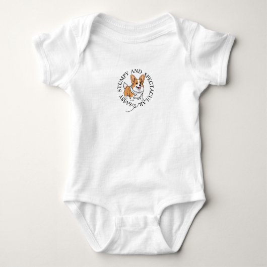 Sassy Stumpy & Spectaculair Romper (Voorkant)