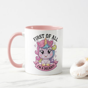 Sassy sulky unicorn mok