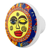 Sassy Sun Ceramic Knob Keramische Knop (Rechts)