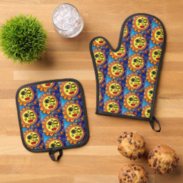 Sassy Sun Ovenwant & Pannenlap Set