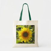 Sassy Sunflower Canvas tas (Voorkant)