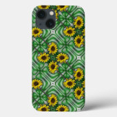 Sassy Sunflower green Case-Mate iPhone Case (Achterkant)
