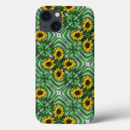 Sassy Sunflower green Case-Mate iPhone Case