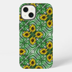 Sassy Sunflower green iPhone 13 Hoesje