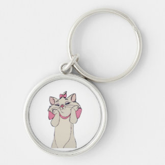 "Sassy & Sweet" Officiële Marie Kat Sleutelhanger