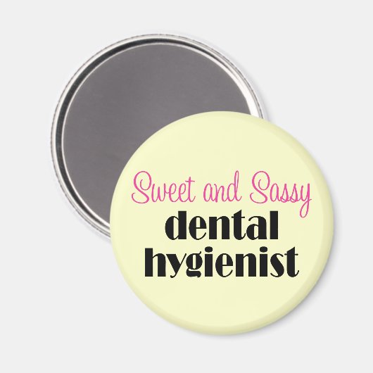 Sassy Tandheelkundige Magneet (Voorkant / Achterkant)