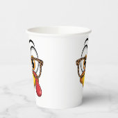 Sassy Thanksgiving Turkey Papieren Bekers (Links)