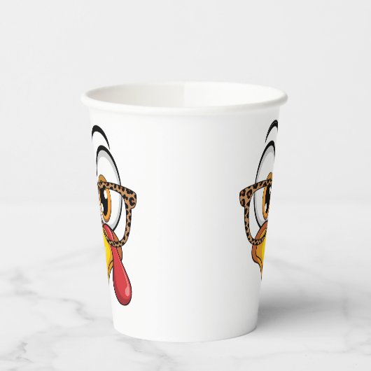 Sassy Thanksgiving Turkey  Papieren Bekers (Links)