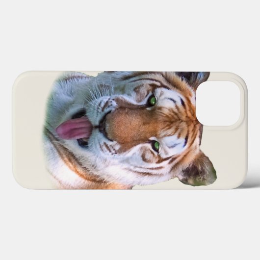 Sassy Tiger Cat Case-Mate iPhone Case (Achterkant (horizontaal))