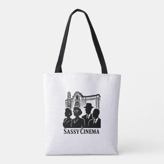 Sassy Tote Tote Bag (Achterkant)