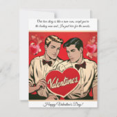 Sassy Valentijnsdag Notitiekaartje (Voorkant)