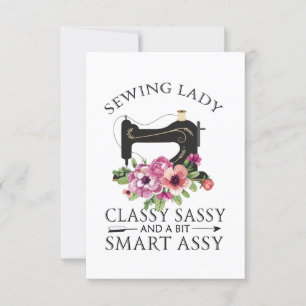 Sassy van de klasse van de naaigarij en een beetje kaart
