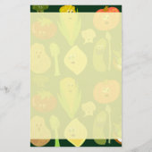 Sassy Veggies! Briefpapier (Voorkant)